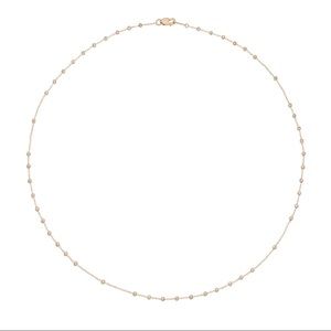 14K Gold Vale Jewelry Rosary Chain Necklace 14”